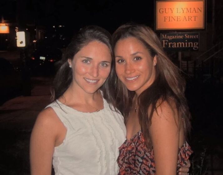 Meghan Markle com a sobrinha, Ashleigh Hale