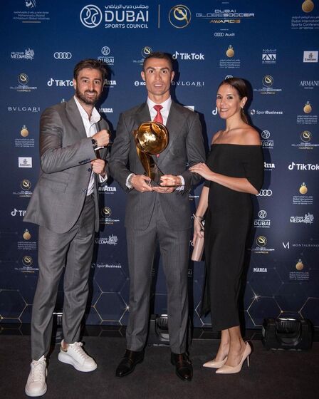 Cristiano Ronaldo e Miguel Paixão