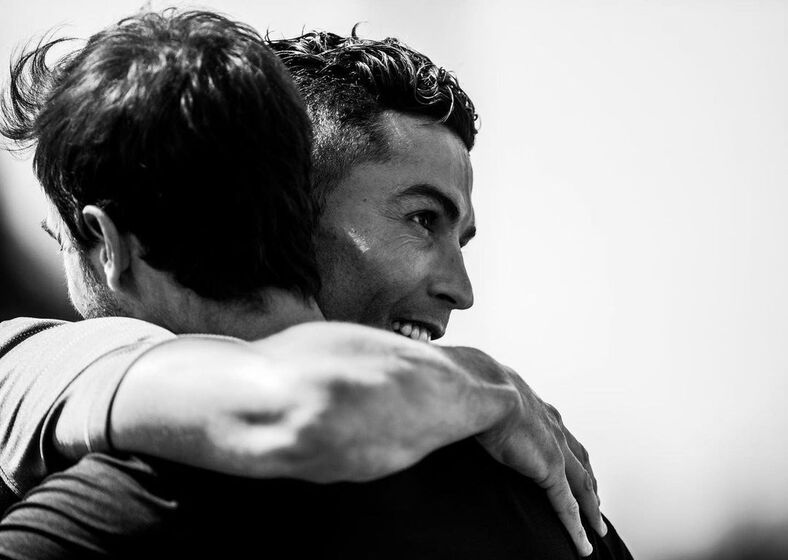 Cristiano Ronaldo e Miguel Paixão