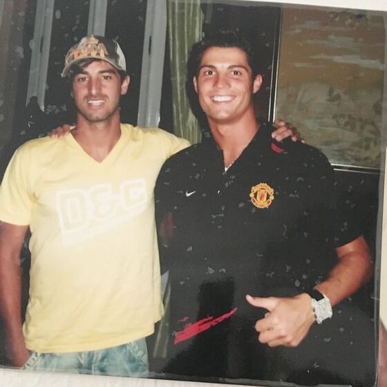 Cristiano Ronaldo e Miguel Paixão