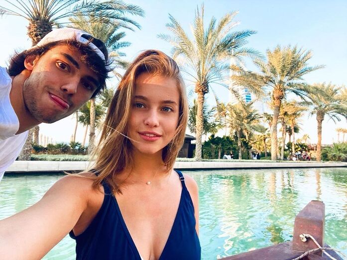 Margarida Corceiro e João Félix