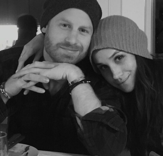 Meghan Markle e o príncipe Harry