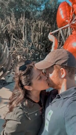 Meghan Markle e o príncipe Harry