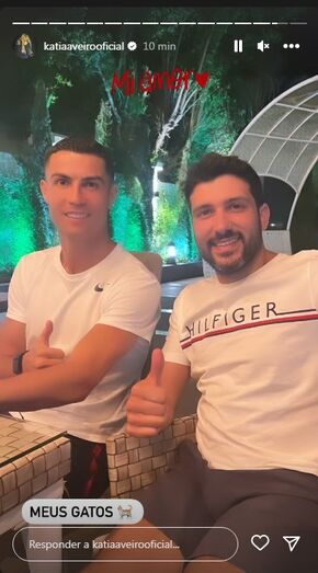 Cristiano Ronaldo, Georgina Rodríguez, Katia Aveiro
