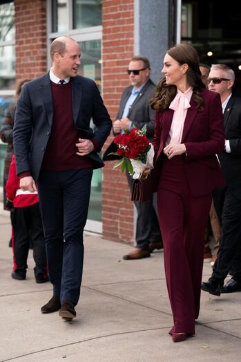 Kate Middleton e o príncipe William nos Estados Unidos