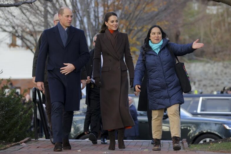 Kate Middleton e o príncipe William nos Estados Unidos