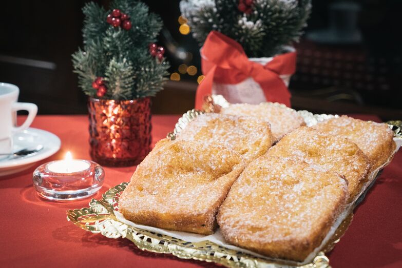 Rabanadas de natal da pastelaria Benard 