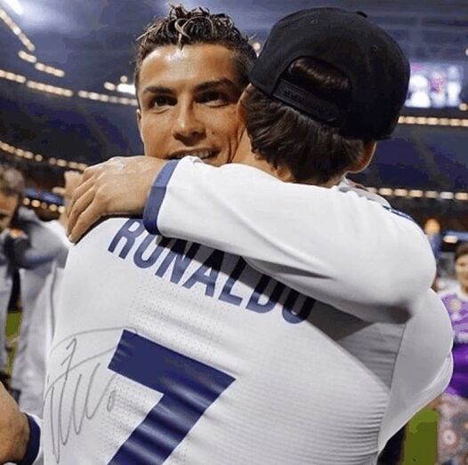 Cristiano Ronaldo e Miguel Paixão