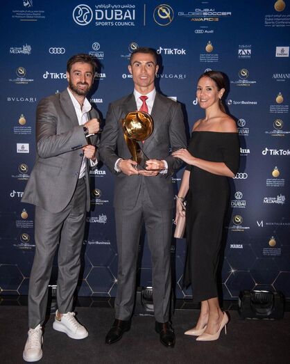 Cristiano Ronaldo e Miguel Paixão