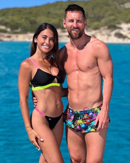 Lionel Messi e Antonela Roccuzzo