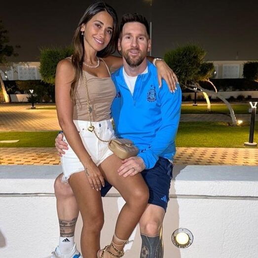 Lionel Messi e Antonela Roccuzzo