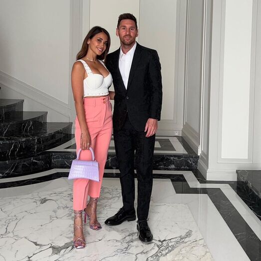 Lionel Messi e Antonela Roccuzzo