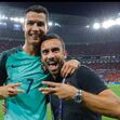 Ricardo Regufe e Cristiano Ronaldo