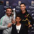 Ricardo Regufe e Cristiano Ronaldo