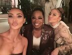 Kim Kardashian, Oprah Winfrey, Jennifer Lopez