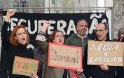 Protestos dos professores