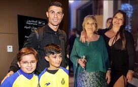 À distância, Katia Aveiro e Dolores apoiam Cristiano Ronaldo durante apresentação: "O rei a ser tratado como ele é"