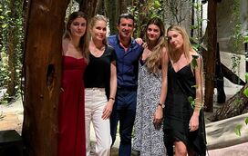 Luís Figo e Helene Svendin vivem dias de sonho com a família