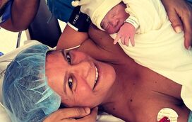 Carla Baía foi mãe aos 51 anos: "Já nasceu o nosso Noah"