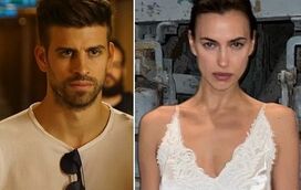 Piqué rendido à beleza da ex-namorada de Cristiano Ronaldo, Irina Shayk