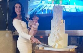 As imagens da festa de aniversário de sonho de Georgina Rodríguez na Arábia Saudita