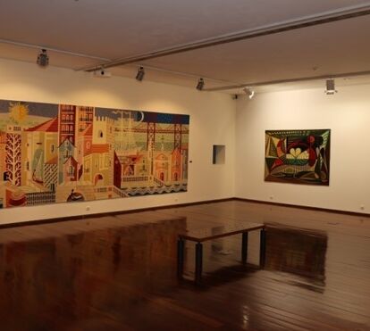 Tapeçaria de Portalegre e poeta José d’Almeida em exposição 