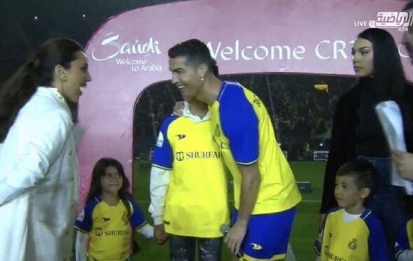 Cristiano Ronaldo, Georgina Rodríguez, Fatma Fahad, Al Nassr