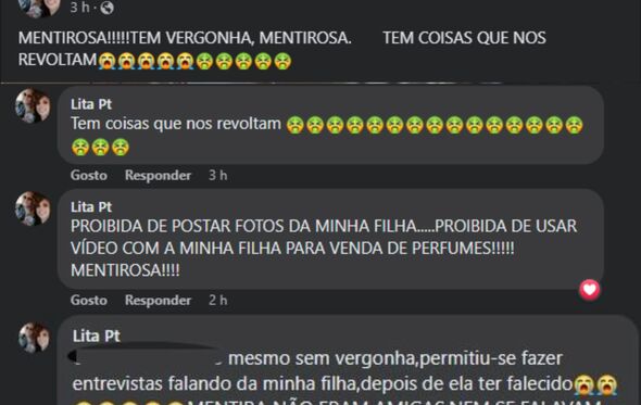 mãe Claudisabel, revolta