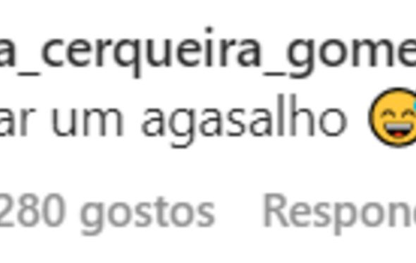 Maria Cerqueira Gomes, Francisca Cerqueira Gomes, comentário, agasalho