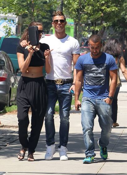 Cristiano Ronaldo e Ricardo Regufe
