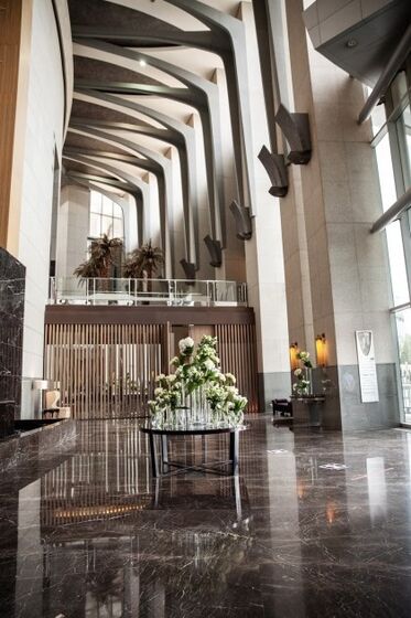 Salão do hotel Four Seasons em Riade
