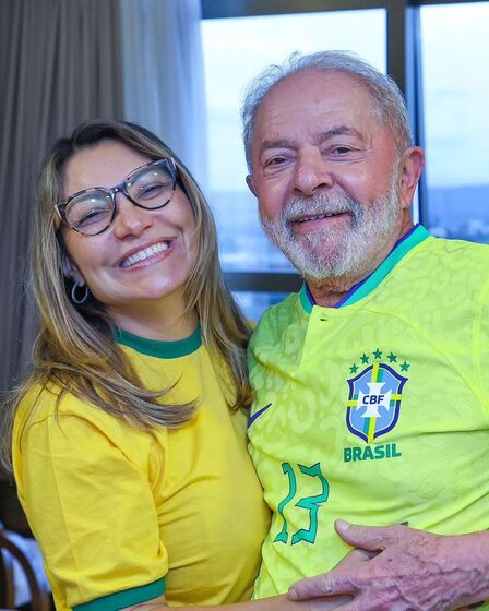 Janja e Lula da Silva