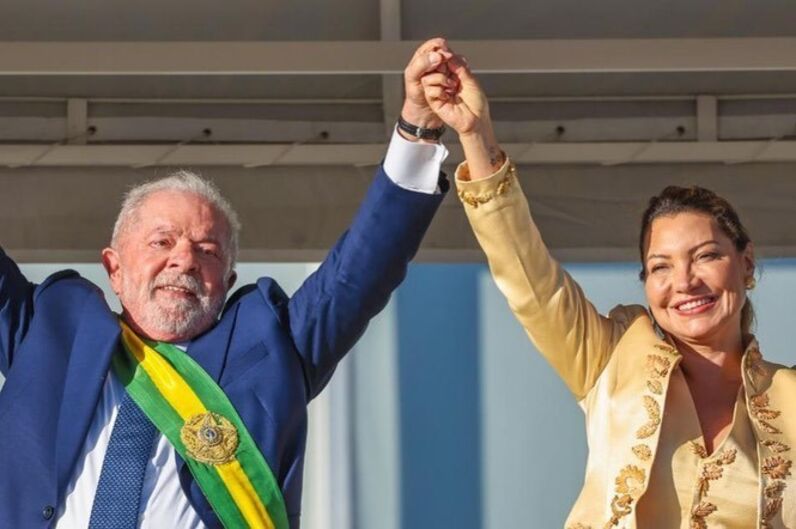 Janja e Lula da Silva