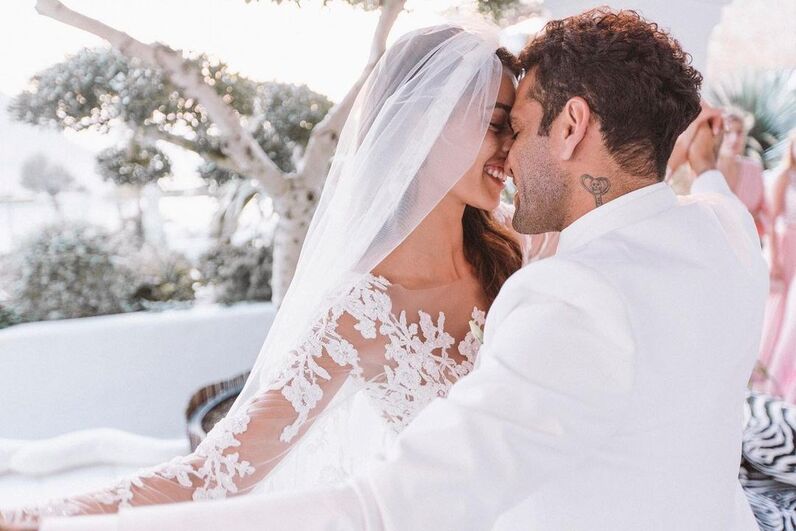 Joana Sanz e Dani Alves
