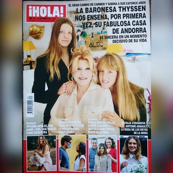 Carmen Cervera, Tita Thyssen