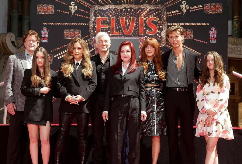 Riley Keough, Lisa Marie Presley e Priscilla Presley