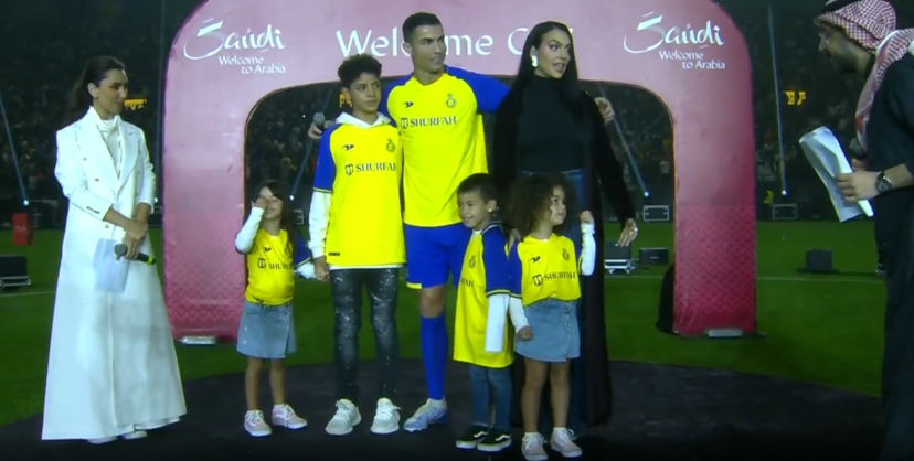 Cristiano Ronaldo, Georgina Rodríguez, Al Nassr
