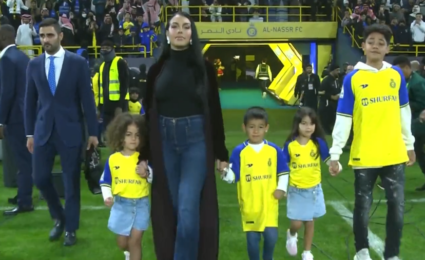 Cristiano Ronaldo, Georgina Rodríguez, Al Nassr