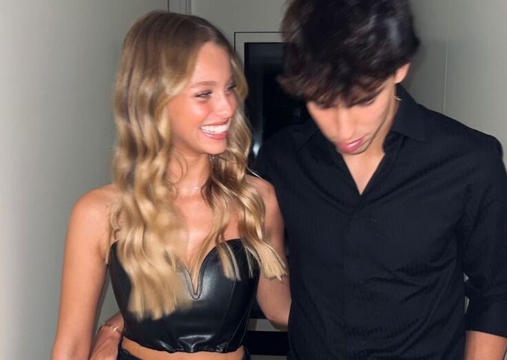 Margarida Corceiro e João Félix