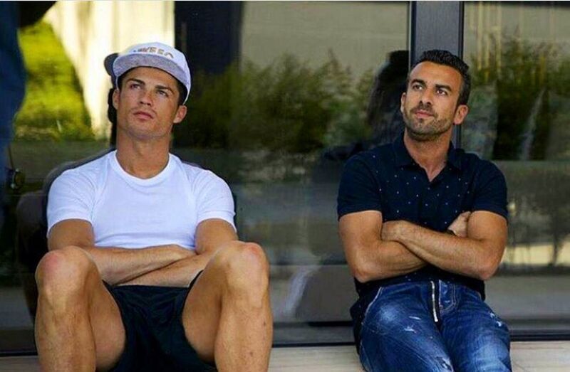 Ricardo Regufe e Cristiano Ronaldo