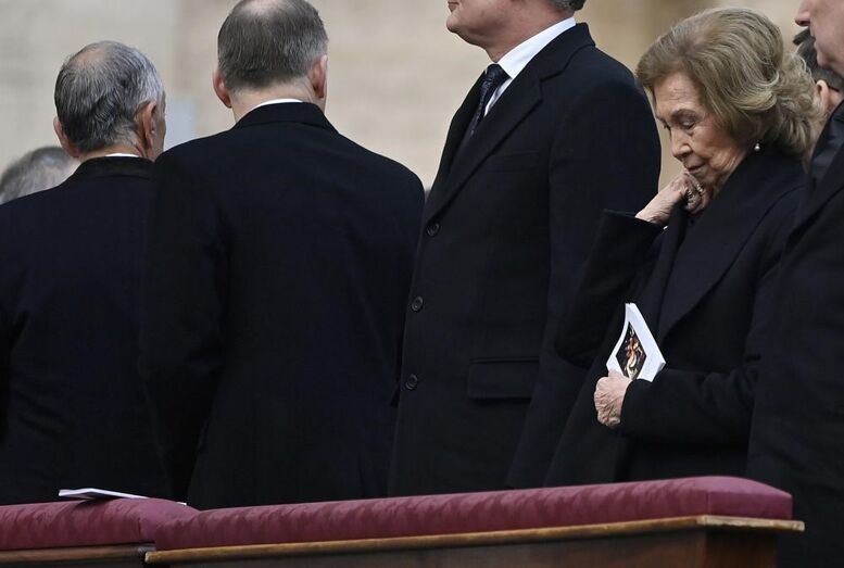 Funeral do papa Bento XVI, rainha emérita Sofia de Espanha