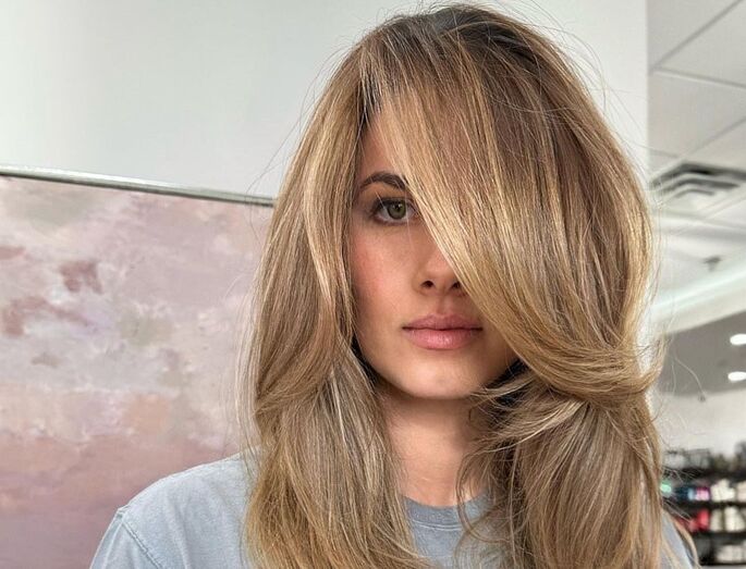 Tendência corte de cabelo borboleta