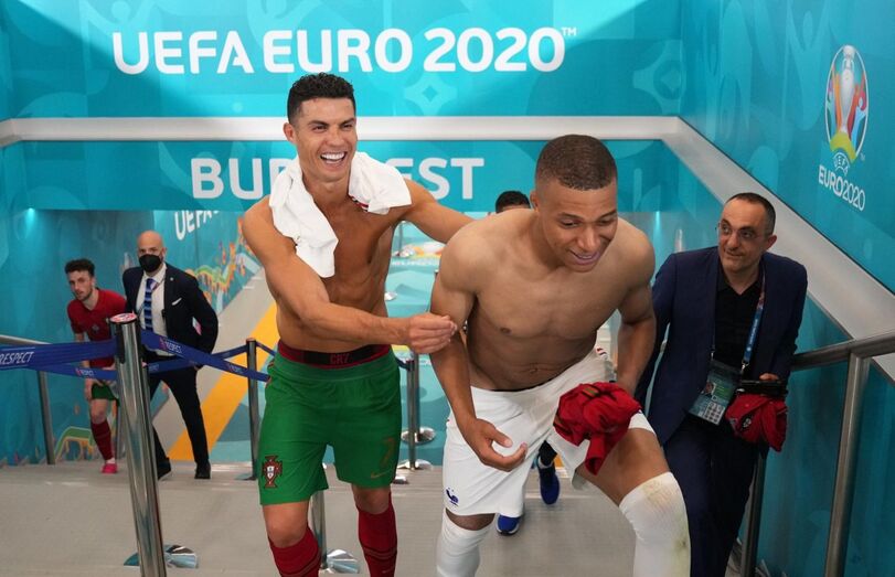 Cristiano Ronaldo, Kylian Mbappé