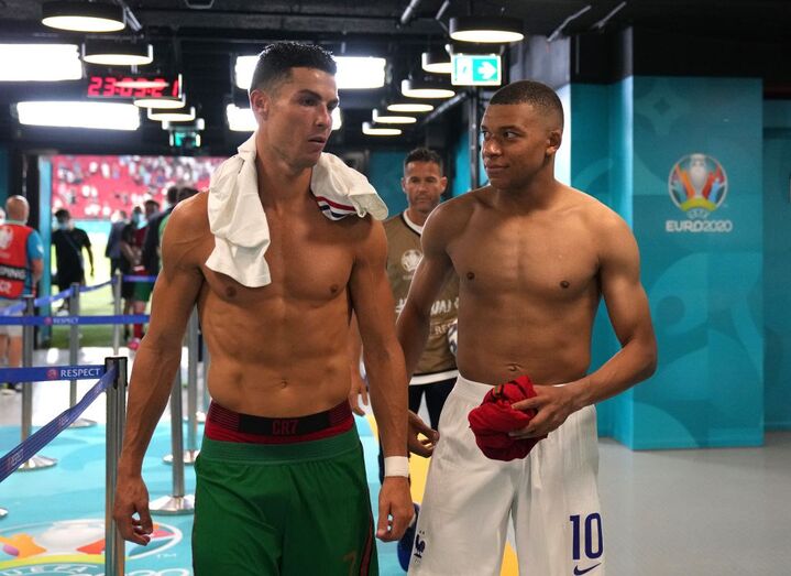 Cristiano Ronaldo, Kylian Mbappé
