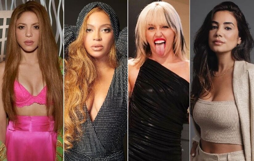 Shakira, Beyoncé, Miley Cyrus, Mia Rose