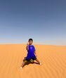 Georgina Rodríguez, deserto, Mateo