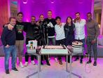 Cristiano Ronaldo, Georgina Rodrígez, Cristianinho, José Semedo, Miguel Paixão, Ricardo Regufe, Edu Aguirre
