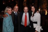 Homem Cardoso, mulher, Luís Filipe Menezes e Ana Caetano Menezes