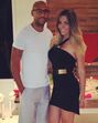 Luisão e Brenda Mattar