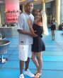 Luisão e Brenda Mattar